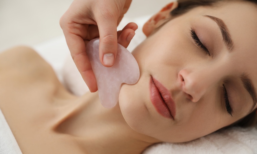 Image 1: Gua Sha Facial or Vichy Shower at Heritage Day Spa