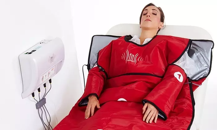 Discover Club Recharge's FitBody Infrared Sauna Wraps with up to 40% off for transformative weight loss sessions. - Primary Image