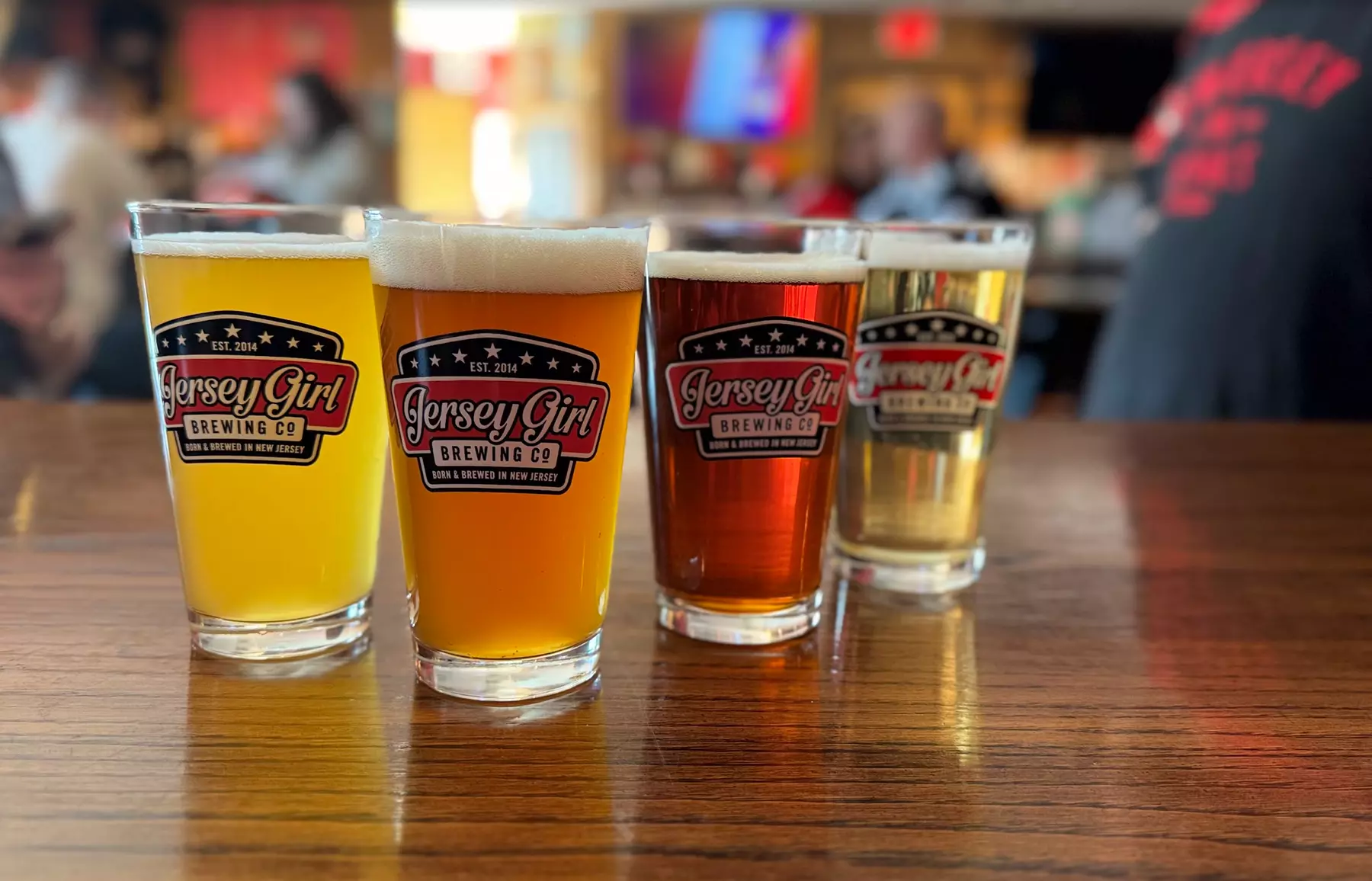 Explore Jersey Girl Brewing's Beer Flight or Pint Experience with 32oz Crowlers and Up to 34% Discount