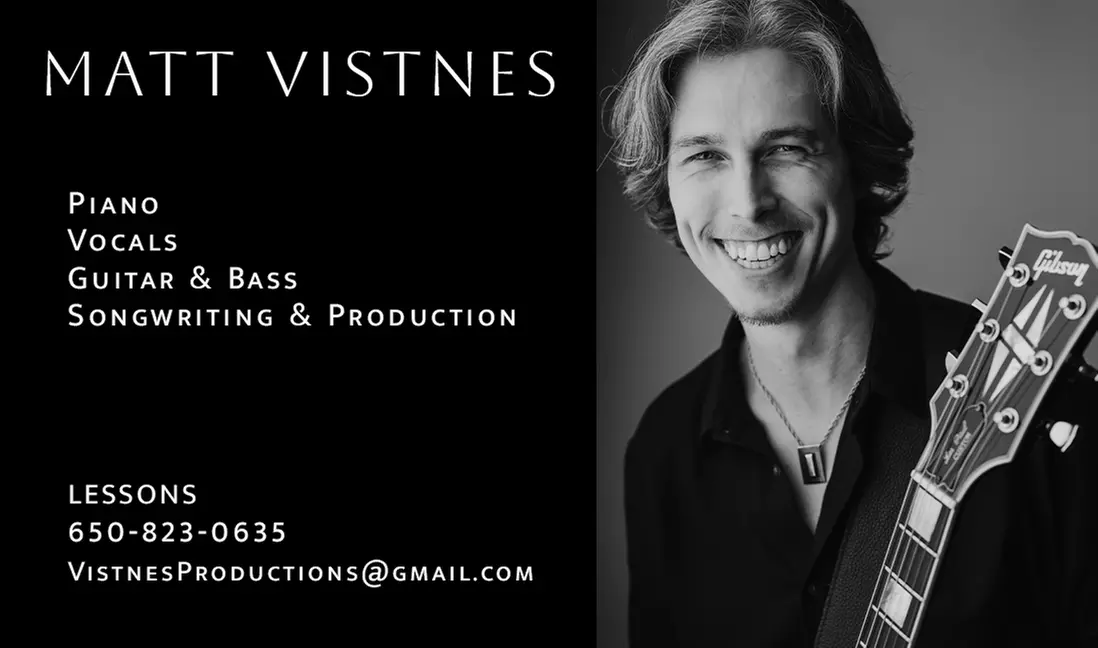 Learn to Play with a One or Four Guitar or Piano Lessons at Vistnes Productions (Up to 60% Off) - Primary Image