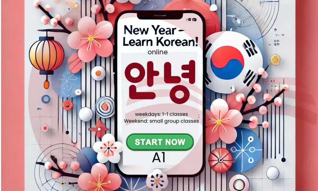 Koreanisch online lernen: A1 Kurs in kleiner Gruppe oder Privatunterricht (20% sparen) - Primary Image