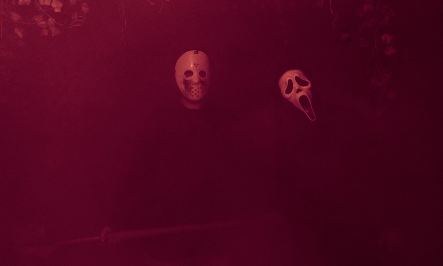 Image 1: Dare to Experience Zig-E's Funland's The Hollow of Horrors - Haunting Decor, Maze of Fear & More