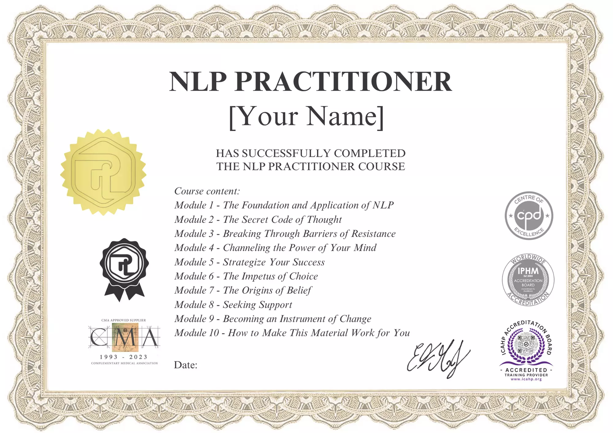 Online NLP Certification Course for Personal Growth