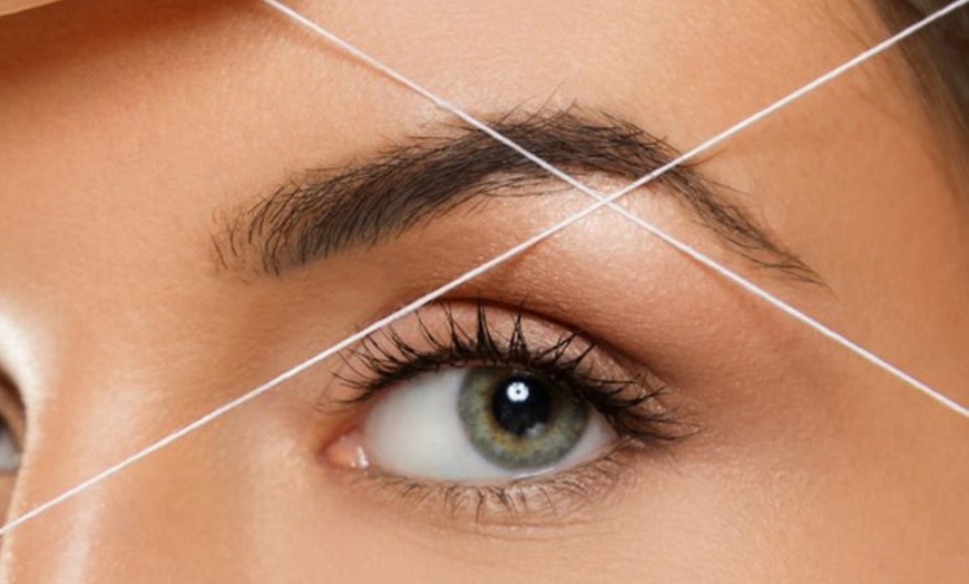 Image 1: Up to 54% Off on Eyebrow Threading at Maya threading and beauty