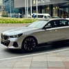 Image 1: Experience Luxury Transfers with Chauffeur/Meet & Greet in 2025 BMW i5