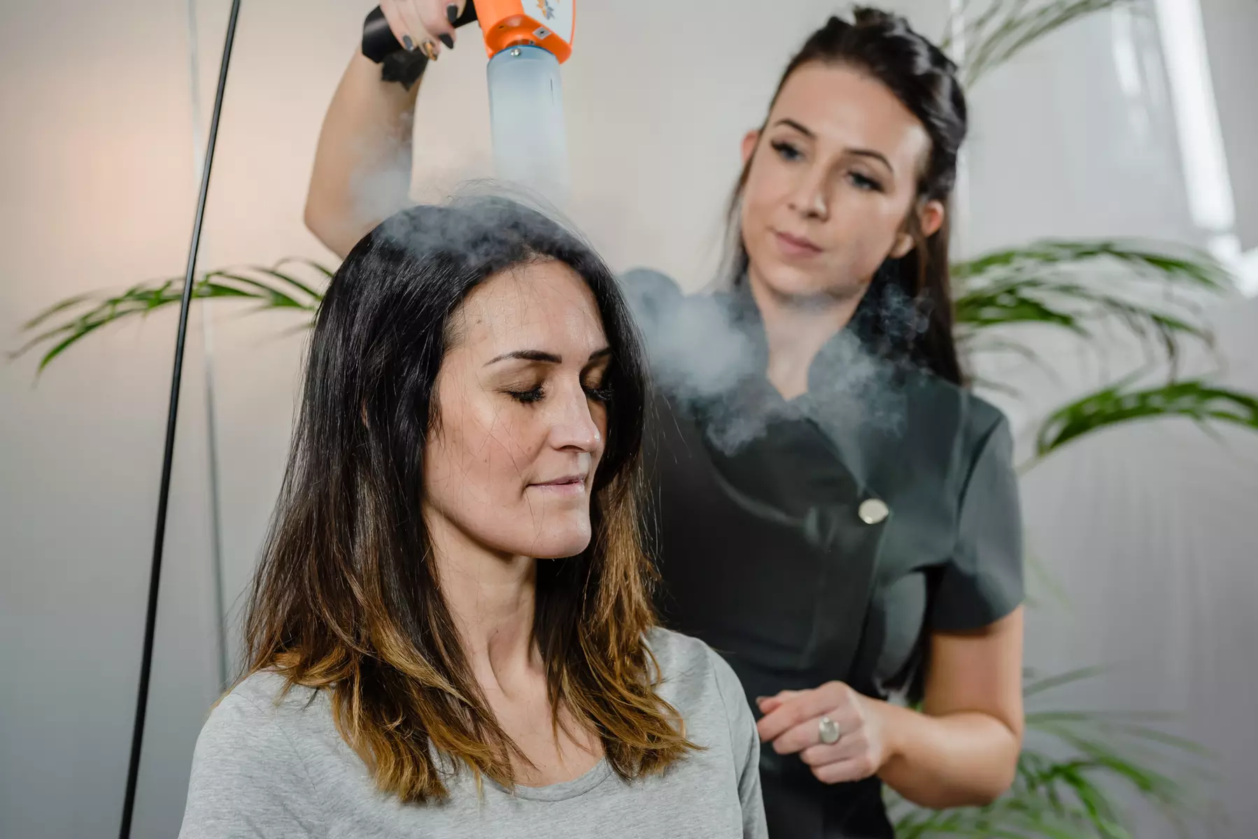 Localized Cryotherapy and Massage for Pain and Skin Relief