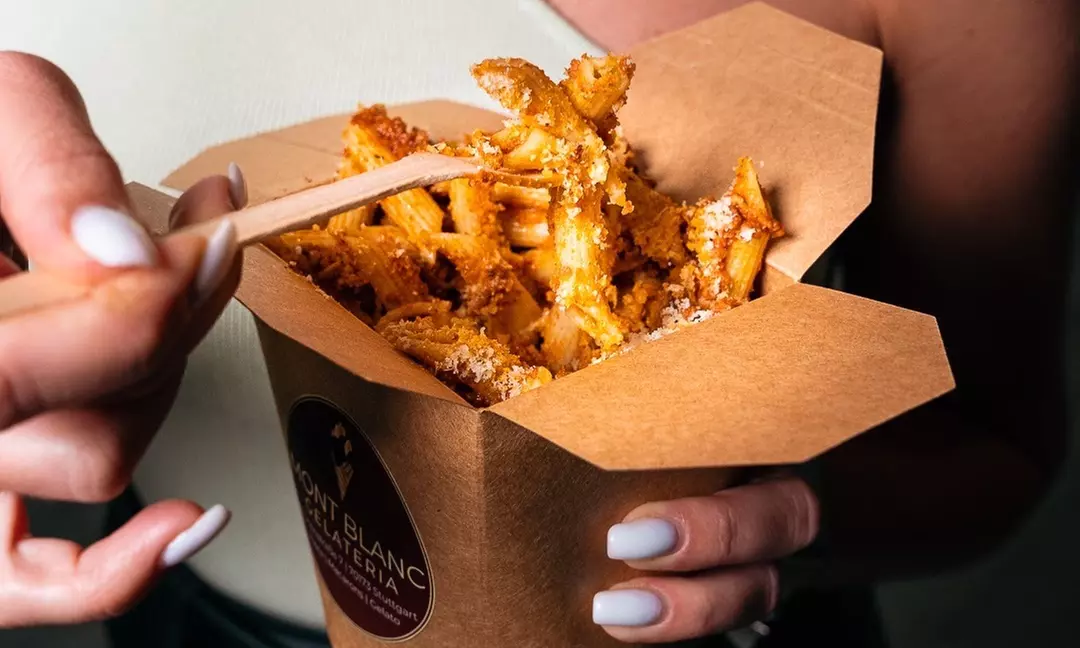 Bis zu 37% Rabatt auf Pasta bei Mont Blanc Gelateria
