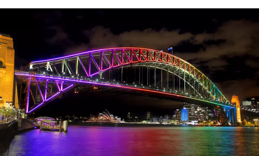 Image 2: 45-Minute Vivid Sydney Cruise: Scenic Harbour Tour for Adults or Kids