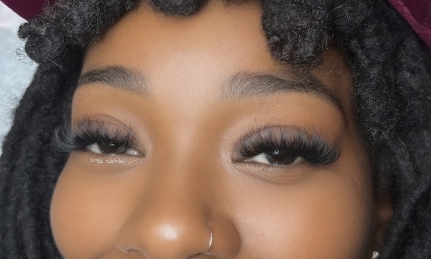 Image 3: Elevate Your Look with Stunning Eyelash Extensions from Miaj Lash