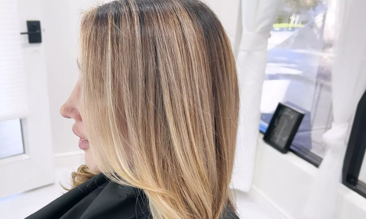 Up to 45% Off on Salon - Hair Color / Highlights - Roots at Asia McQueen Salon - Primary Image