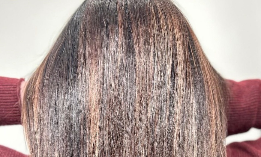 Image 2: Haircut & Blow-Dry with Optional  All Over Bleach, Balayage, and More