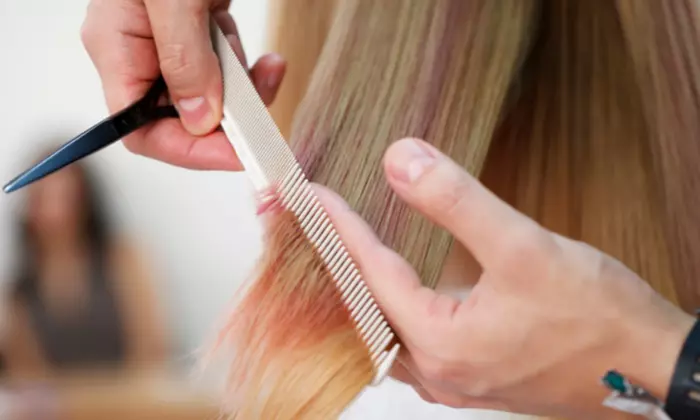 Shampoo, Haircut, Deep Conditioning & Root Touch Color