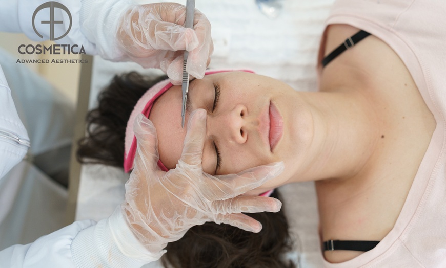 Image 1: Up to 40% Off on Dermaplaning Facials Cosmetica.
