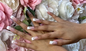 Unwind with a Spa Glow Pedicure, Manicure & Massage, Plus a Drink (Up to 30% Off)