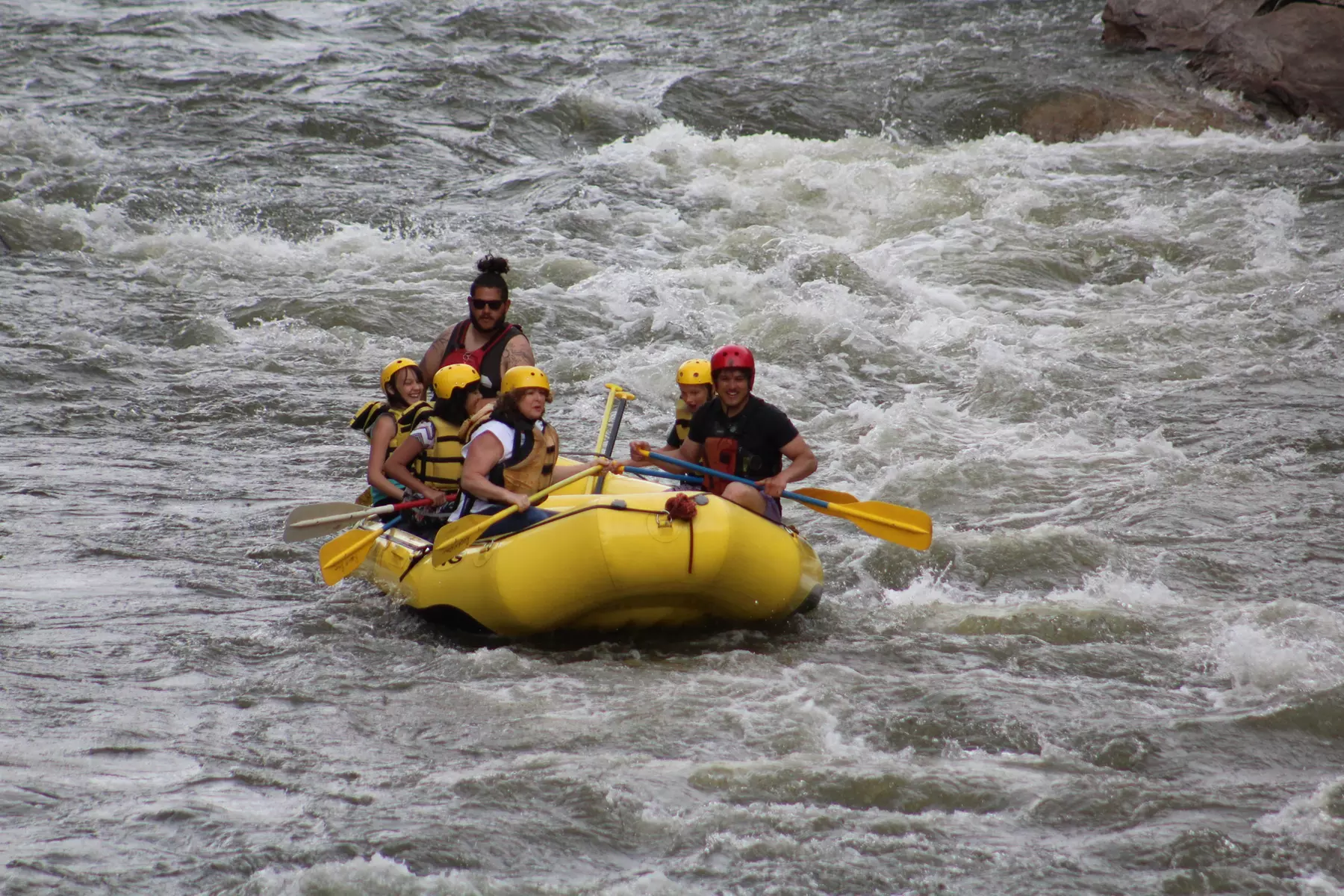 Half-Day Rafting Trips in Arkansas River, Colorado for 2, 4 or 6