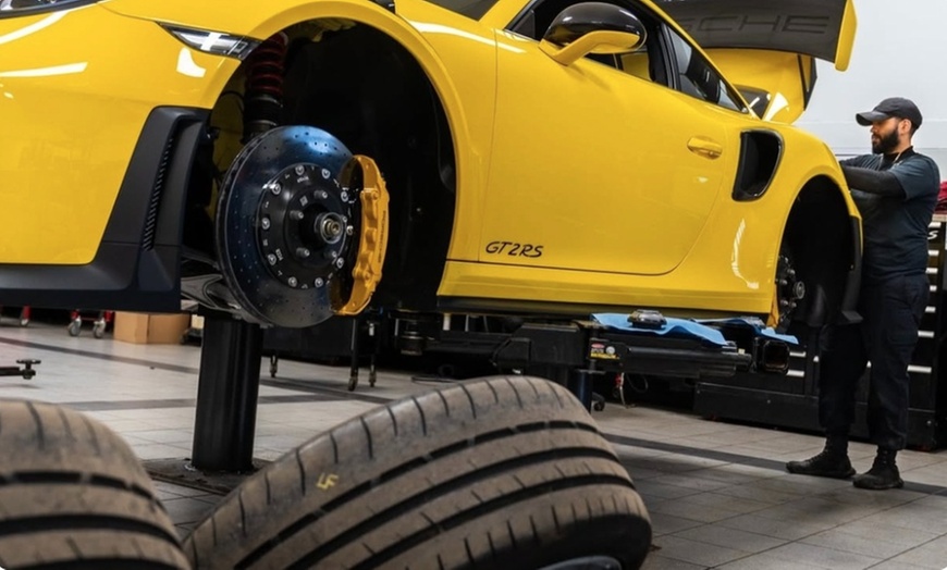 Image 2: Vehicle Service with oil changes, tire services, alignments and More