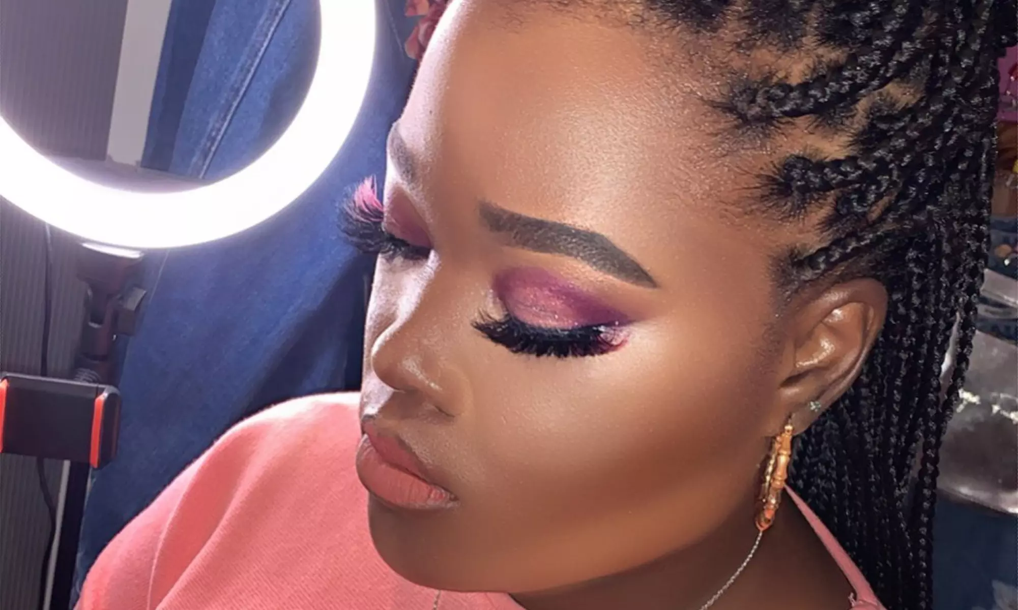 Up to 37% Off on Makeup Application at Amazin Faces