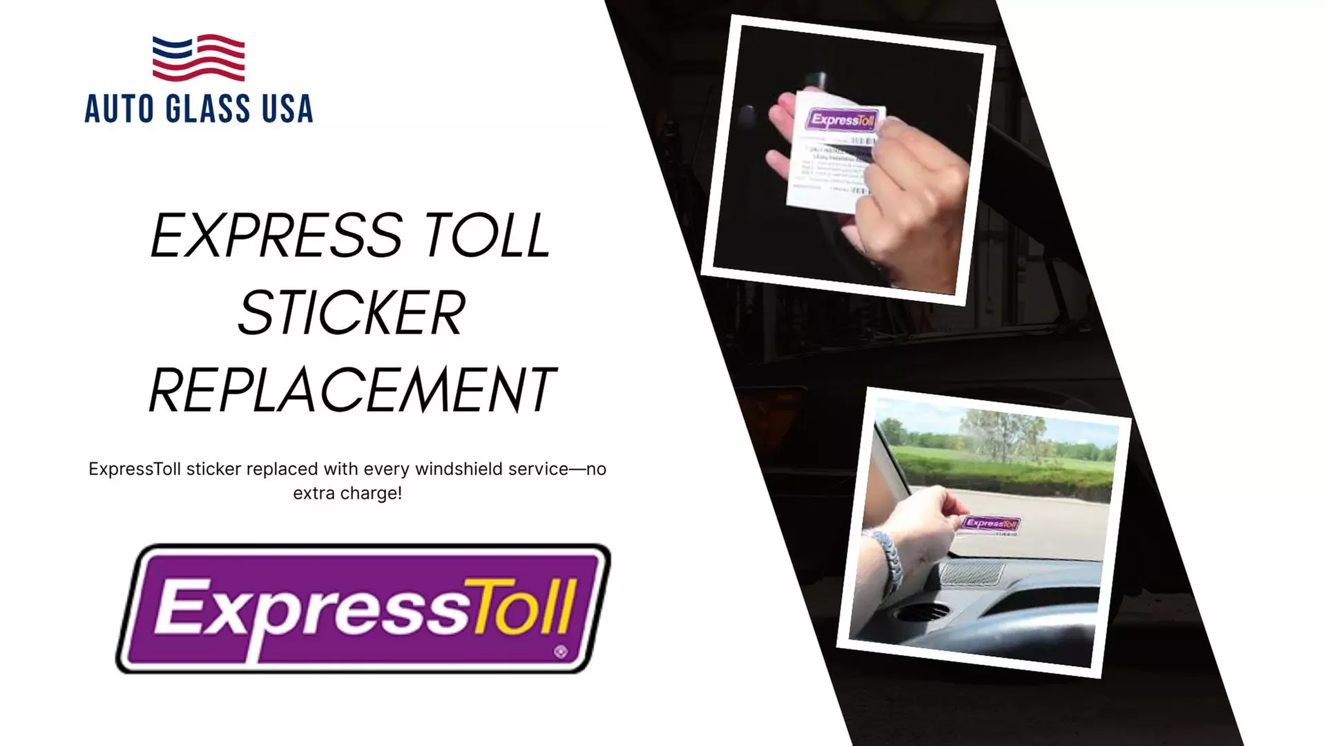 Windshield Replacement with FREE Windshield Wipers / Chip Repair