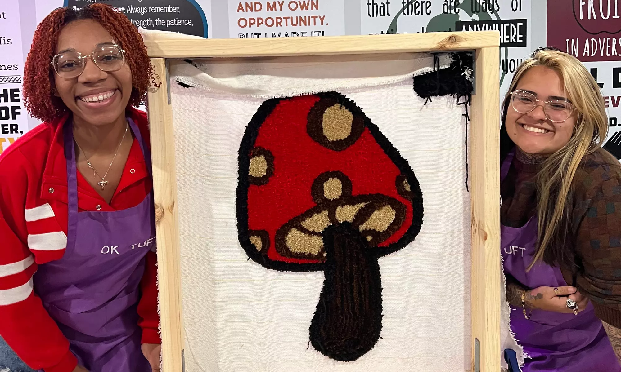 Rug Making Class for Two with Size 30'' at OK Tuft (Up To 30% Off) - Second Medium