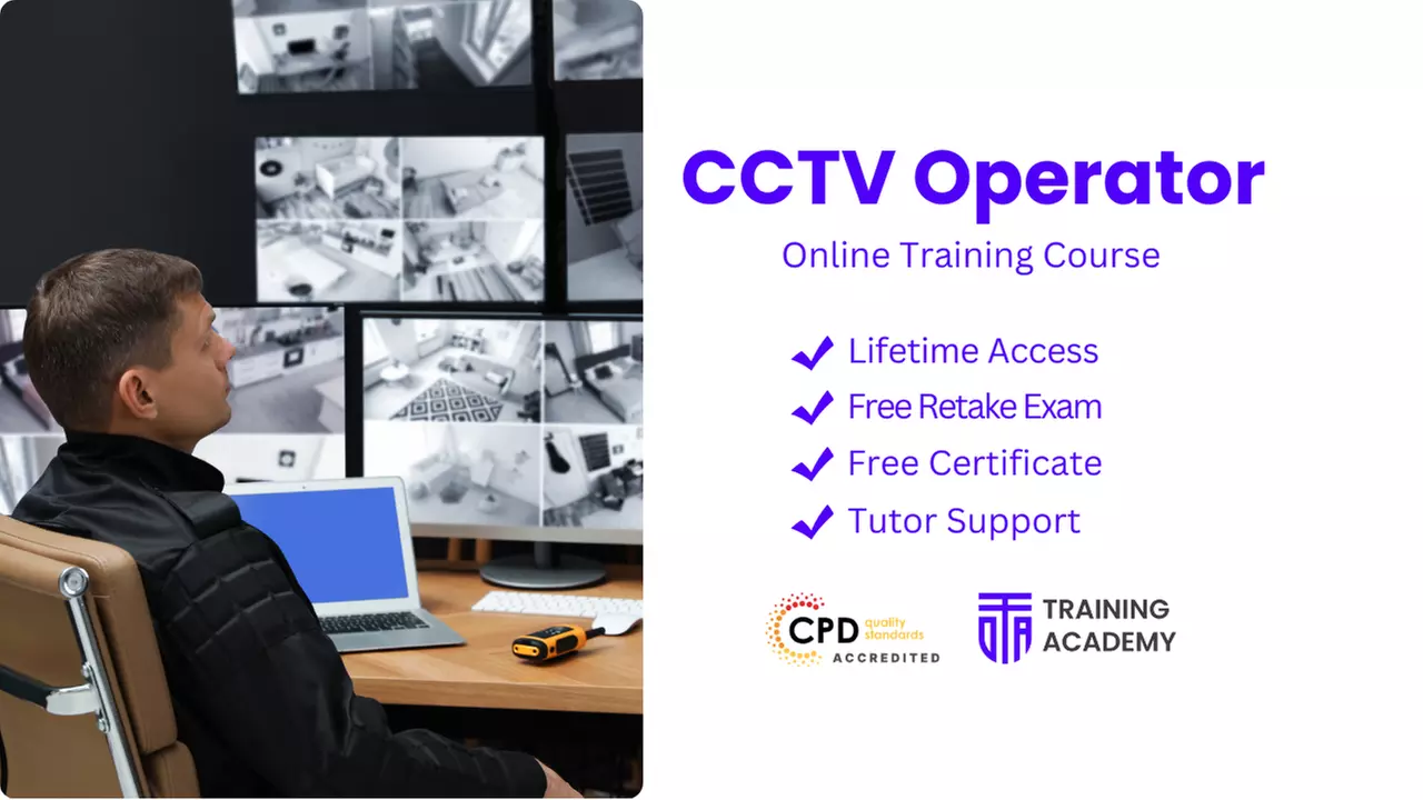Boost Skills with CCTV Operator Online Course at Online Training Academy (Up to 34% Off) - Primary Image