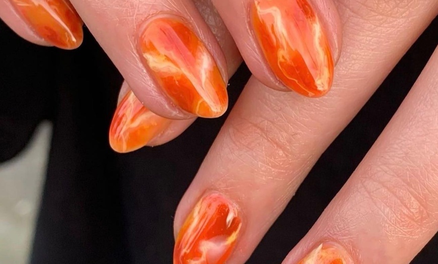 Image 3: Up to 30% Off on Salon-Shellac/No-Chip Mani-Pedi at Top Nail Beauty Salon