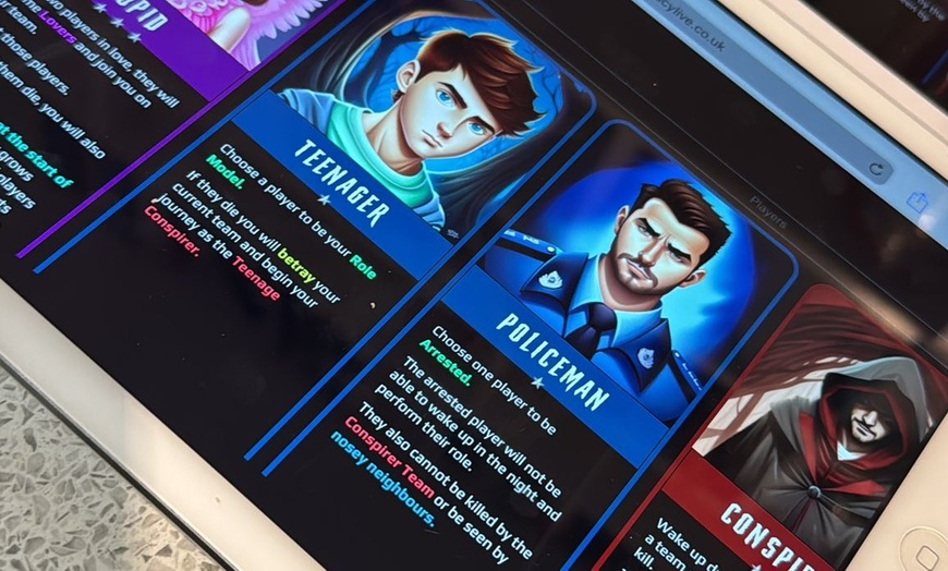 Image 6: Conspiracy LIVE - Session of 2 games, for 1 / 2 people, Any Day / Time