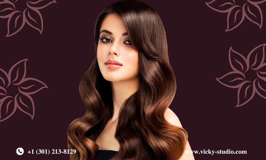 Image 1: Up to 69% Off on Roots Touch Up Studio