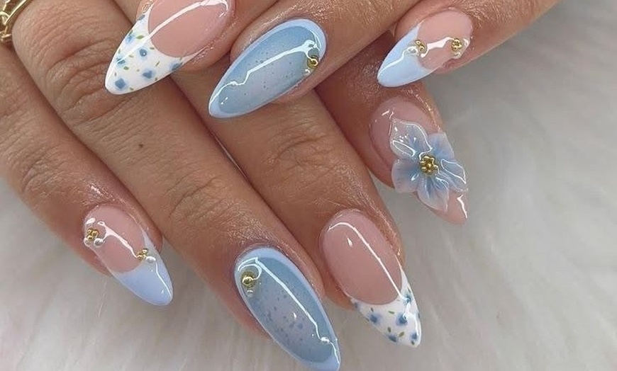 Image 2: Custom Full Set Nails: Builder Gel, Gel-X, or Acrylic Perfection