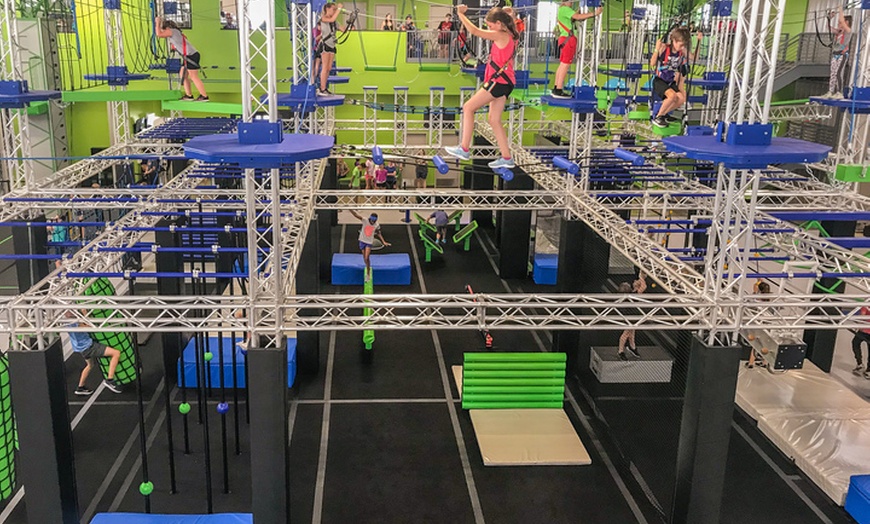 Image 1: Experience a high rope course adventure and more at Iron Coyote