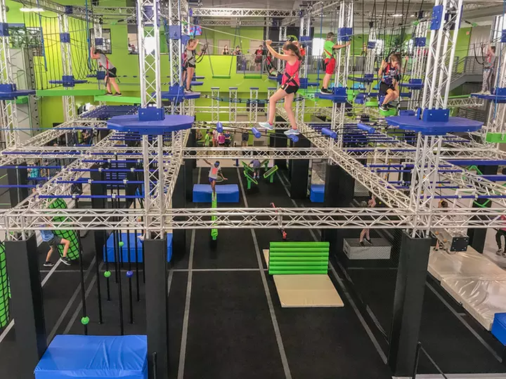 Experience a high rope course adventure and more at Iron Coyote