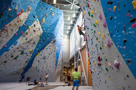 Climbing Package with Day Pass and Rental Equipment - For 1 - Momentum Indoor Climbing Millcreek