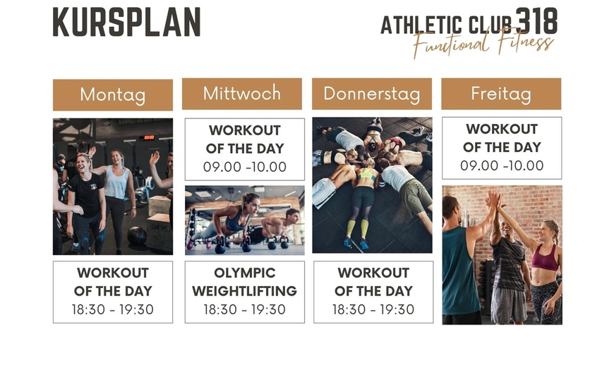 Image 1: Bis zu 50% Rabatt auf Fitnessstudio bei Athletic Club 318