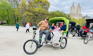 Explore Central Park with a 1 or 2 Hour PediCab Guided Tour