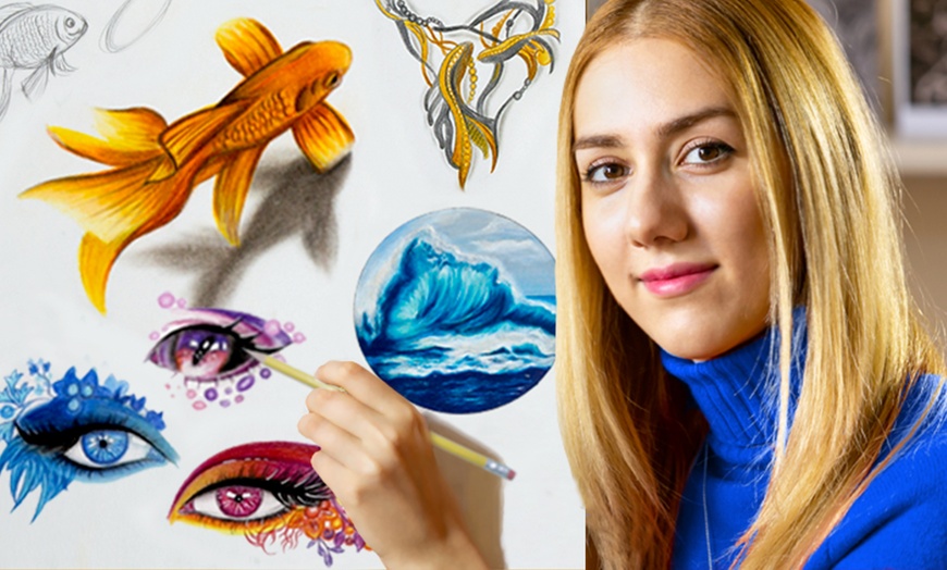 Image 1: Up to 86% Off on Painting Lesson at Ava Moradi Art