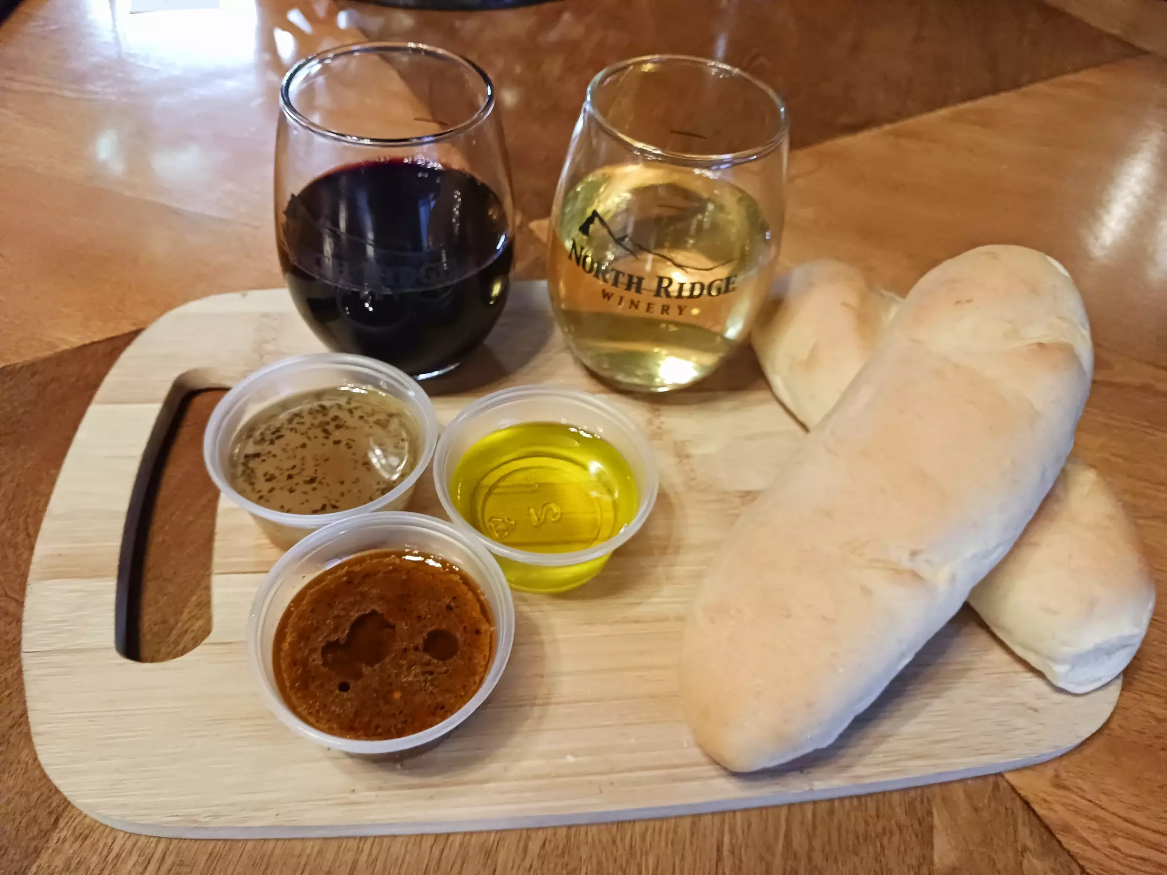 Wine Tasting Experience for Two with Bread and Dipping Oil at North Ridge Winery (Up to 20% Off) - Primary Image