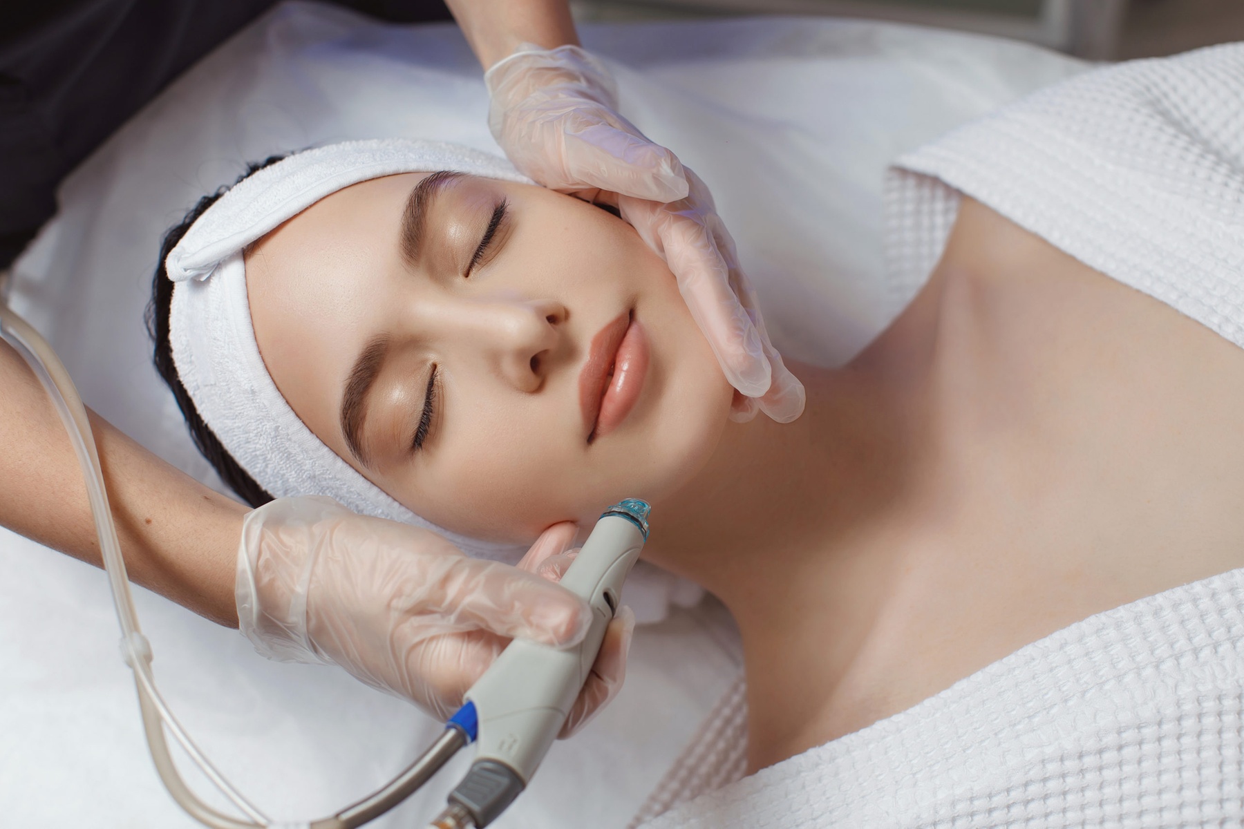 Refresh your skin with a HydraFacial or add Dermaplaning for smoothness