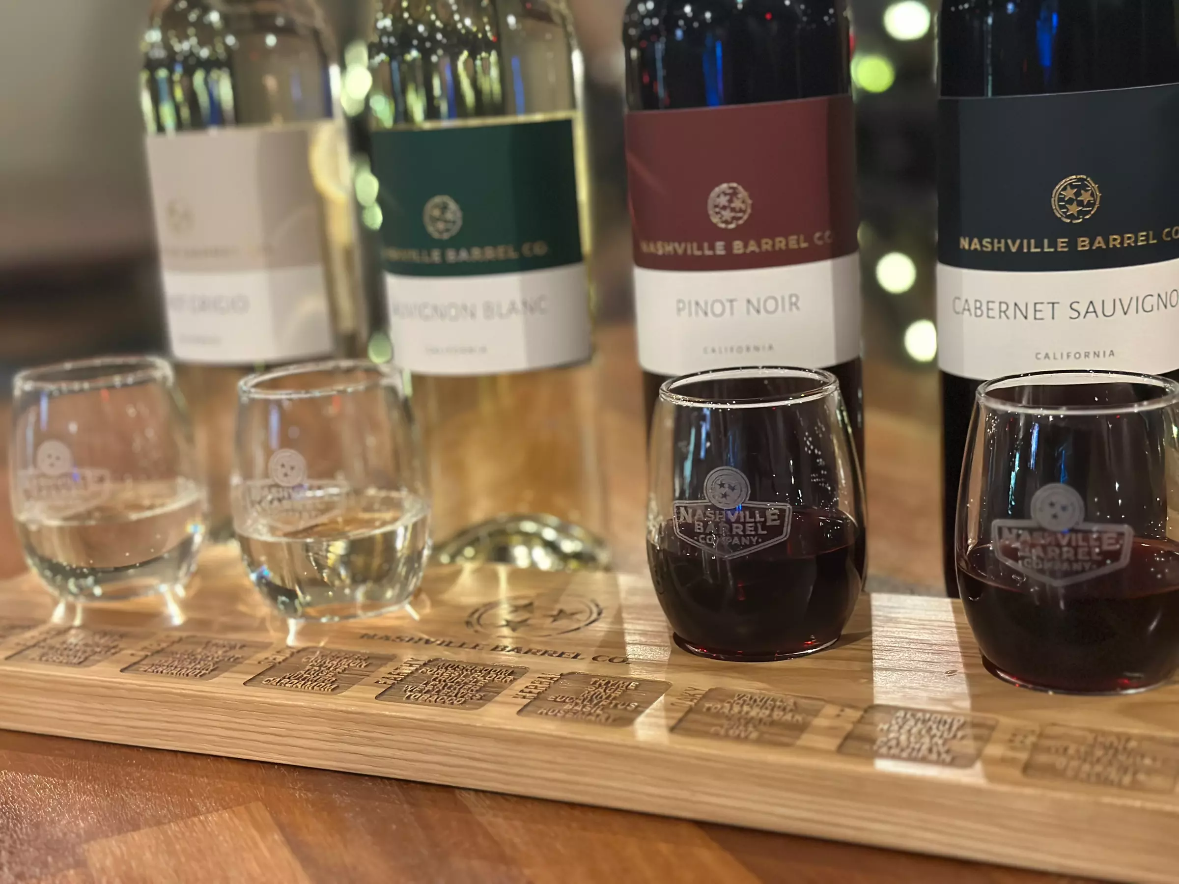 Up to 20% Off on Wine Tasting for Two or Four and Enjoy a Flight of 4 Different Wine at Nashville Barrel Company - Second Medium