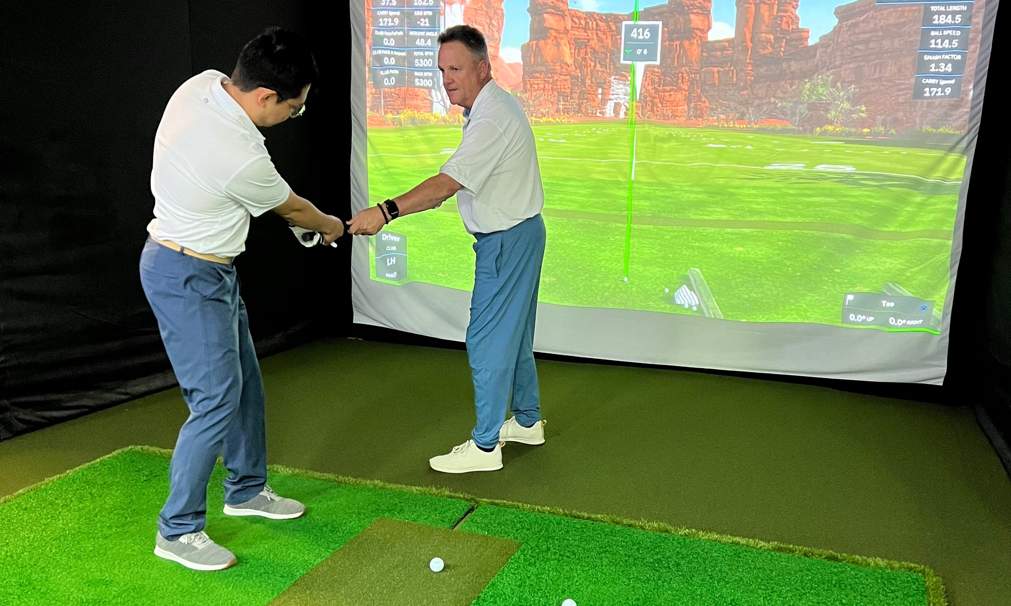 Refine your Golf Skills Indoor Golf at North Carolina Golf Academy