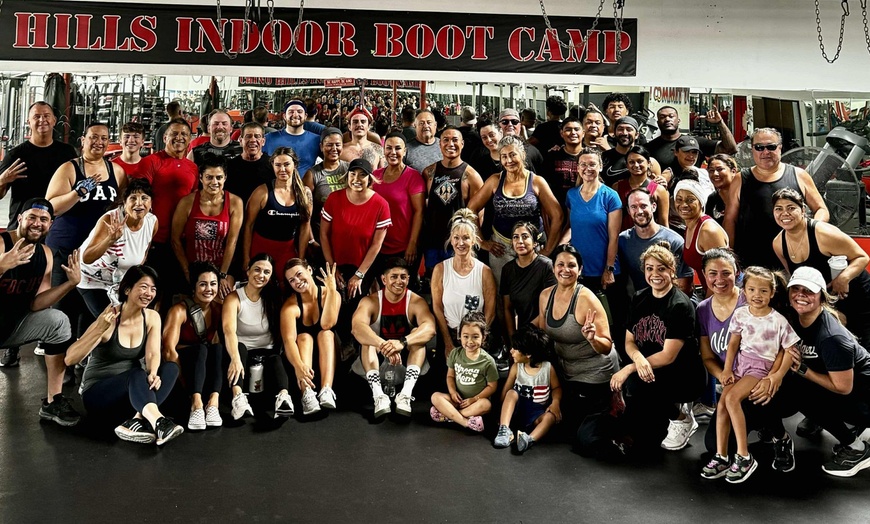 Image 1: Up to 84% Off on Boot Camp Classes at Chino Hills Indoor Boot Camp