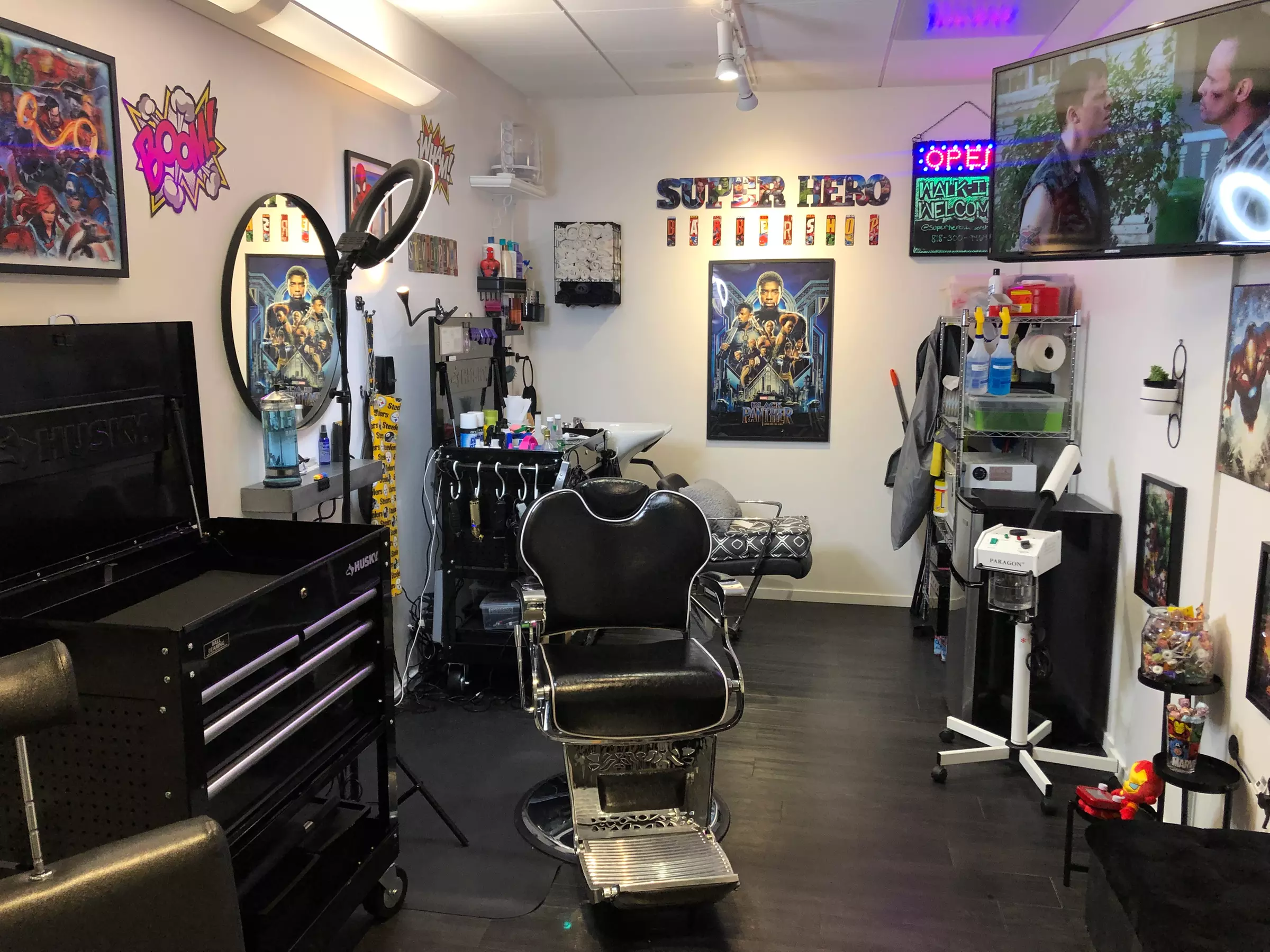 Up to 35% Off on Salon - Men's Haircut / Barber at SuperHero BarberShop - Second Medium