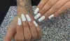 Choice of Any Length/Design or Short Solid Color Acrylic Full Set at MoniiBag Beauty Up To  25% Off