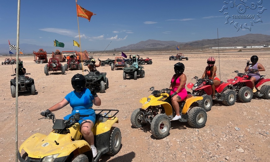 Image 4: 60-Min ATV Experience Across Dunes with Gear, Shuttle & Photo at SunBuggy Fun Rentals – Las Vegas