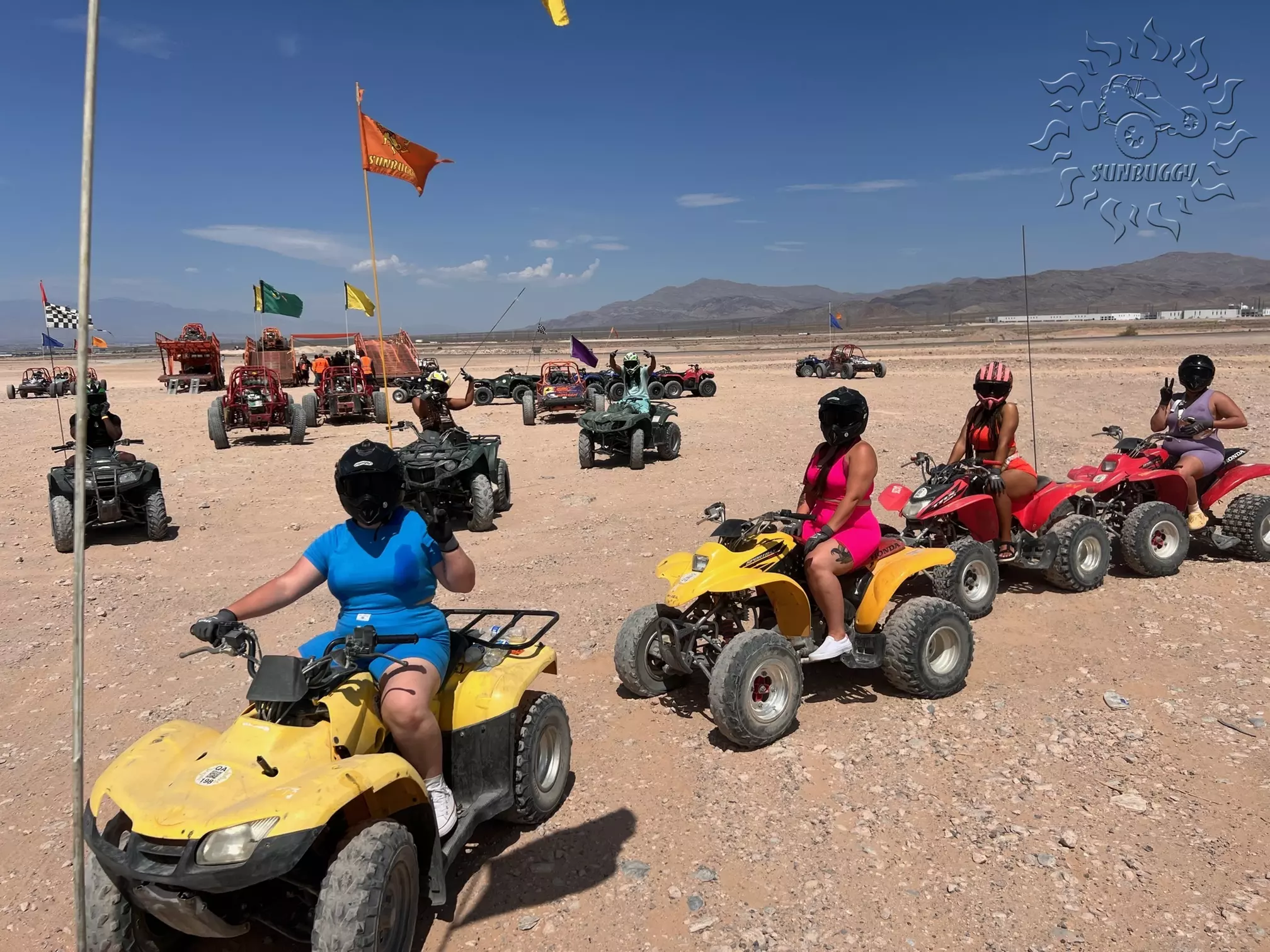 60-Min ATV Experience Across Dunes with Gear, Shuttle & Photo at SunBuggy Fun Rentals – Las Vegas