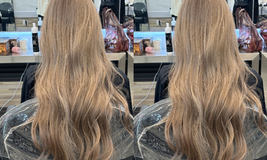 Image 2: Haircut, Conditioning & Blow-Dry with Optional Color or Highlights