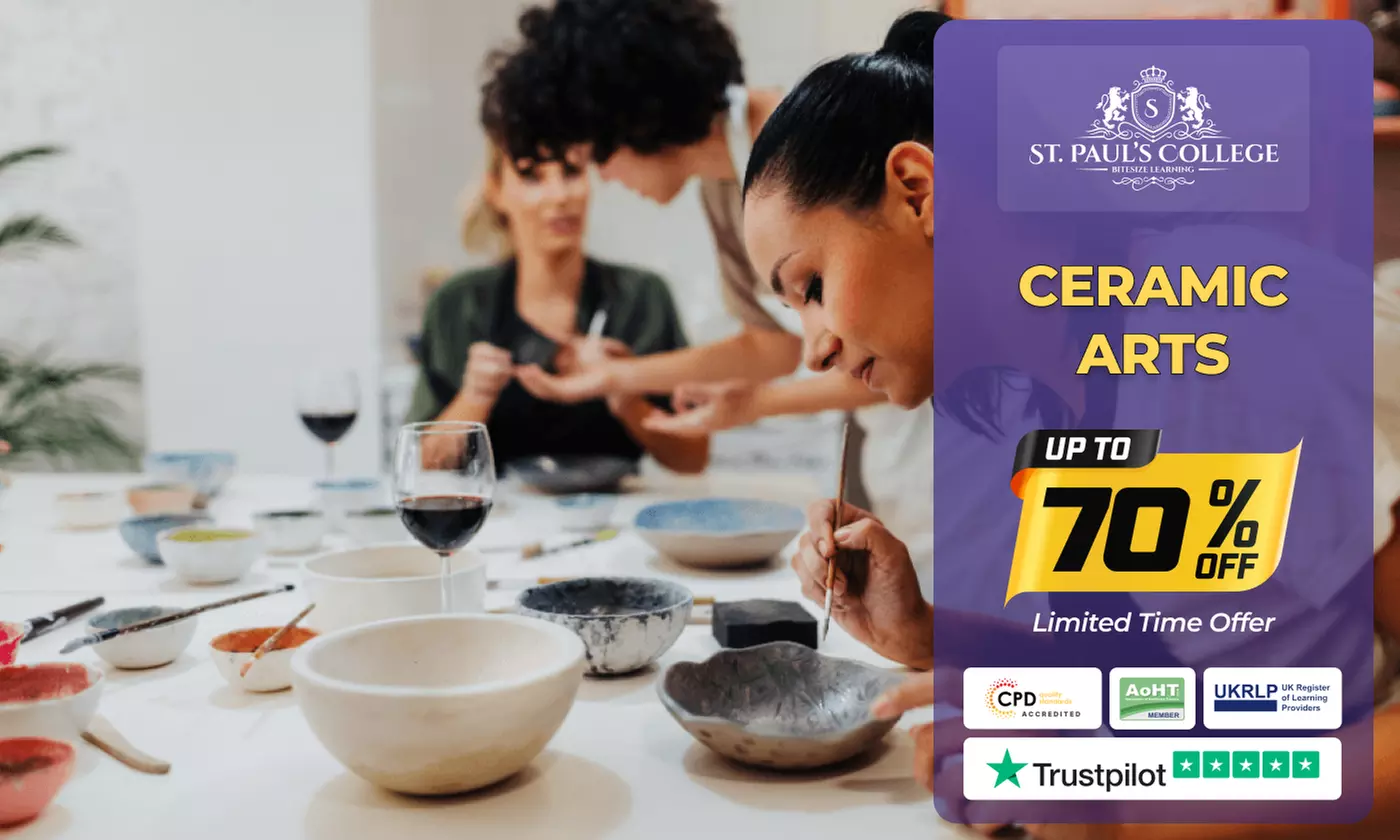 Up to 83% Off on Pottery Painting Course at St Pauls College
