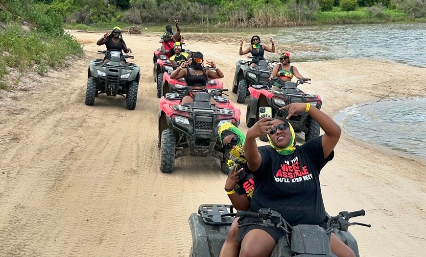 Image 10:  Get Dirty, Wild & Muddy! ATV Park Admission for 1, 2, or 4 People