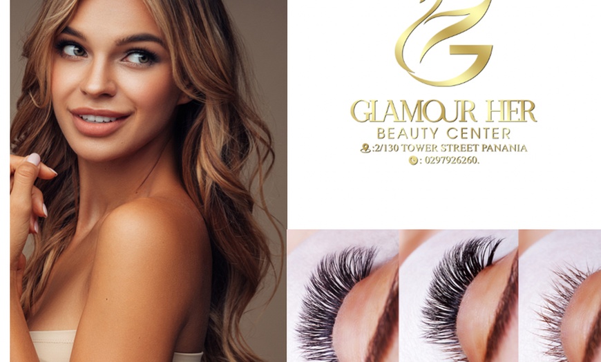 Image 1: Eyelash Extensions at Glamour Her Beauty Centre