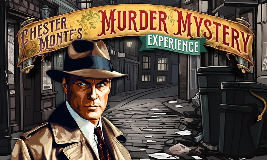 Image 1: Solve a Derby Murder Mystery with Up to 4 Players!