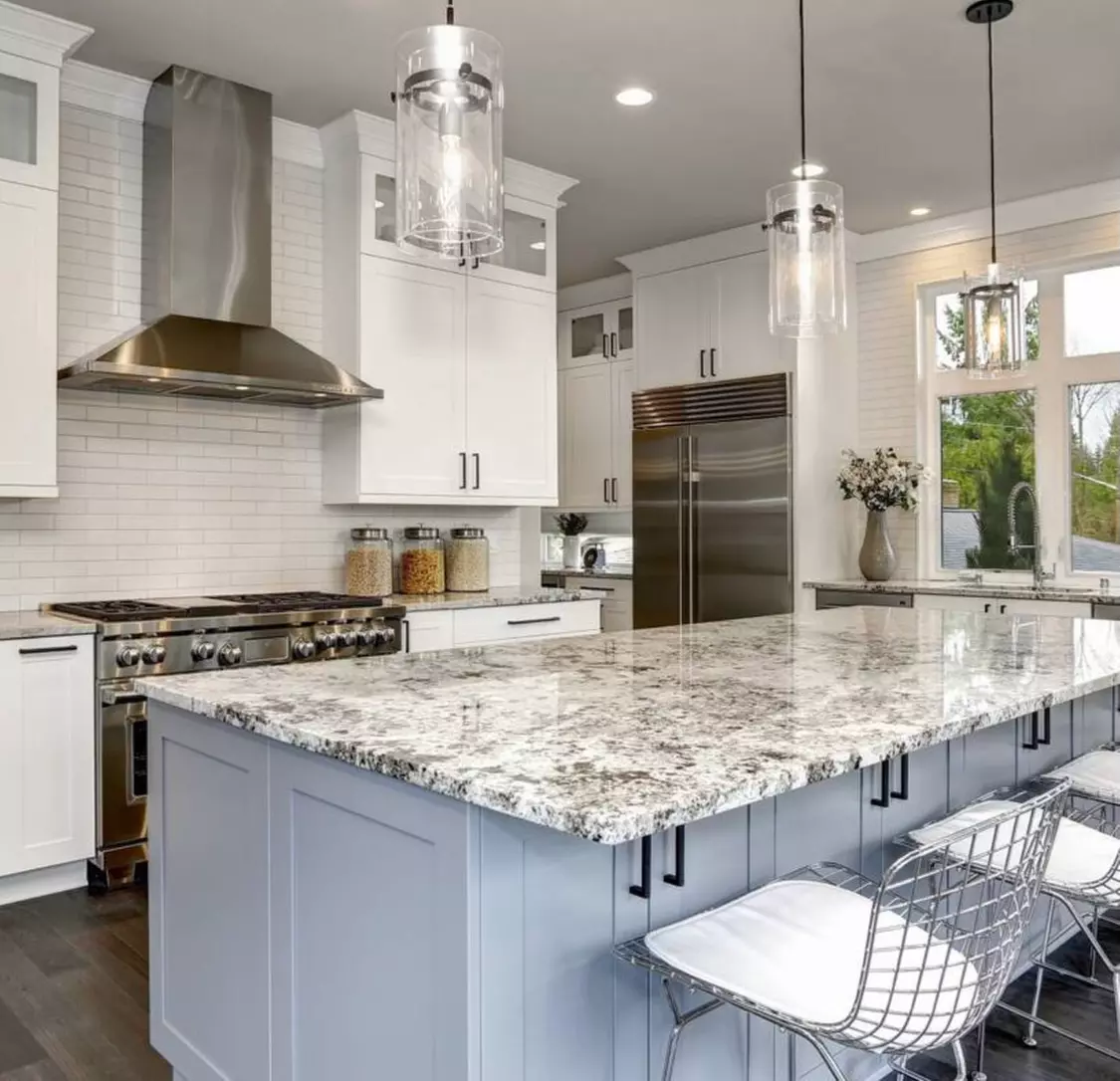 Kitchen Cabinet Painting Project from Leonard Painting (Up to 95% Off). Three Options Available. - Primary Image