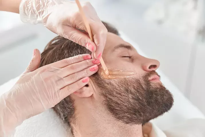 Look Classy with Men's Under Chin, Neck, Eyebrow and Sideburns Wax with Vitamin E at Zzz'waxing (Up to 53% Off)